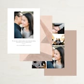 "Sand Shapes" - Save the Dates in Desert by Inkblot Design - Back of Card Options