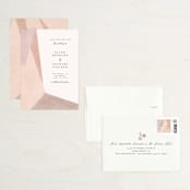 "Sand Shapes" - Save the Dates in Desert by Inkblot Design - Assembled