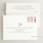"Sand Shapes" - Save the Dates in Desert by Inkblot Design - FREE Recipient Addressing