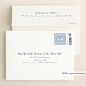 "Do This" - Save the Dates in Silk by Olivia Raufman - FREE Recipient Addressing