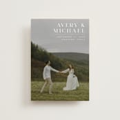 "Hold Tight" - Save the Dates in Ivory by Juneau Designs - Front