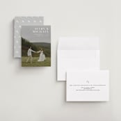 "Hold Tight" - Save the Dates in Ivory by Juneau Designs - Assembled