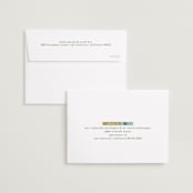 "Color Cubes" - Save the Dates in Fern by Kelly Watkins - FREE Recipient Addressing