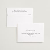 "Initial" - Save the Dates in Moon by Pixel and Hank - FREE Recipient Addressing
