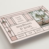 "Art Deco" - Save the Dates in Corbusier by Claudia Orengo - Detail