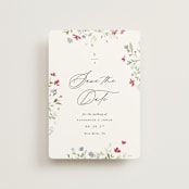 "Brynn" - Save the Dates in Cloud by Everett Paper Goods - Front
