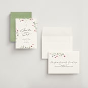 "Brynn" - Save the Dates in Cloud by Everett Paper Goods - Assembled