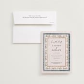 "Americana" - Save the Dates in Sea by leslie hamer - Save the Date with Envelope