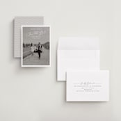 "Toulon" - Save the Dates in Bianco by Pati Cascino - Assembled