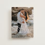 "Novella" - Save the Dates in Pearl by Brooke Chandler - Front