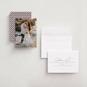 "Novella" - Save the Dates in Pearl by Brooke Chandler - Assembled
