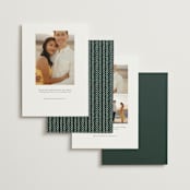 "Mountainview" - Save the Dates in Evergreen by Sarah Brown - Back of Card Options