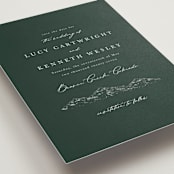 "Mountainview" - Save the Dates in Evergreen by Sarah Brown - Detail