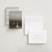 "Full Photo" - Save the Dates in Chiffon by Orasie - Assembled