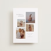 "Beautiful Love" - Save the Dates in Pearl by Angela Garrick - Front