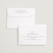 "Portland" - Save the Dates in Latte by Kristie Kern - FREE Recipient Addressing