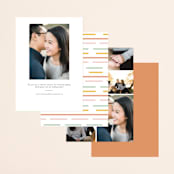 "Love is..." - Save the Dates in Sobert by Hudson meet Rose - Back of Card Options