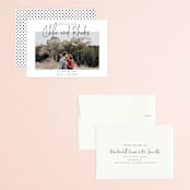 "Signature names" - Save the Dates in Pencil by Stacey Meacham - Assembled