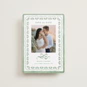"Charming" - Save the Dates in Meadow by Melanie Kosuge - Front