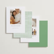 "Charming" - Save the Dates in Meadow by Melanie Kosuge - Back of Card Options