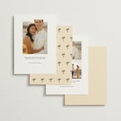 "Vacation" - Save the Dates in Sand by Olivia Goree - Back of Card Options