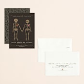 "Until Death" - Save the Dates in Golden by Katie Zimpel - Assembled