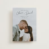 "Signed" - Save the Dates in Noir by JoAnn Jinks - Front
