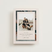 "Love Story" - Save the Dates in Mocha by Kate Ahn - Front