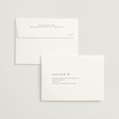"petal toss" - Save the Dates in Cream by Angela Marzuki - FREE Recipient Addressing