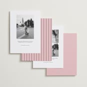 "Ticket" - Save the Dates in Gumdrop by Pati Cascino - Back of Card Options