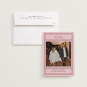 "Ticket" - Save the Dates in Gumdrop by Pati Cascino - Save the Date with Envelope