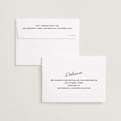 "Vintage Trip" - Save the Dates in Snow by Inkblot Design - FREE Recipient Addressing