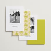 "Palm Beach" - Save the Dates in Limon by Megan Davis - Back of Card Options