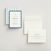 "Meet us" - Save the Dates in Ocean by Kelly Schmidt - Assembled