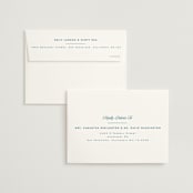 "Meet us" - Save the Dates in Ocean by Kelly Schmidt - FREE Recipient Addressing