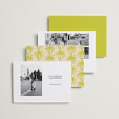 "Palm Beach" - Save the Dates in Limon by Megan Davis - Back of Card Options
