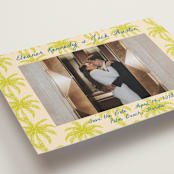 "Palm Beach" - Save the Dates in Limon by Megan Davis - Detail