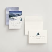 "winter mountains" - Save the Dates in Snow by Anastasia Makarova - Assembled