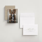 "Daisy" - Save the Dates in Chamomile by Wildfield Paper Co - Assembled
