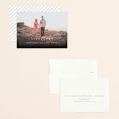 "Genteel" - Save the Dates in Mist by Sarah Curry - Assembled