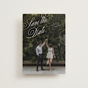 "Enamored" - Save the Dates in Pearl by Pixel and Hank - Front