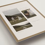 "savour" - Save the Dates in Linen by Bramble Studio - Detail