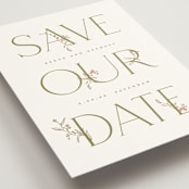 "Endless Summer" - Save the Dates in Ivy by Susan Zinader - Detail