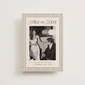 "Sienna" - Save the Dates in Maroon by Pati Cascino - Front