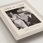 "Sienna" - Save the Dates in Maroon by Pati Cascino - Detail