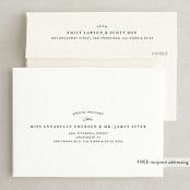 "Enchanting Plum" - Save the Dates in Navy by Phrosné Barwood - FREE Recipient Addressing