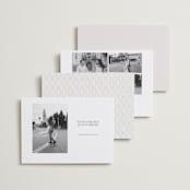 "Elegant Trio" - Save the Dates in Sand by Nicole Walsh - Back of Card Options