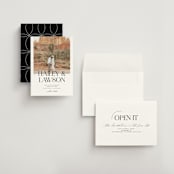 "Photographie" - Save the Dates in Noir by Christie Garcia - Assembled