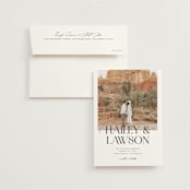 "Photographie" - Save the Dates in Noir by Christie Garcia - Save the Date with Envelope