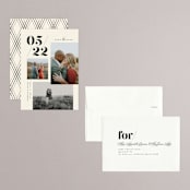 "Big Date" - Save the Dates in Ivory by Anastasia Makarova - Assembled